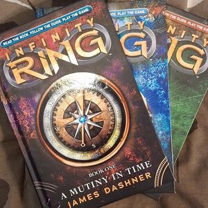 Scholastic Infinity Ring Book Set, Books 1, 2, And 3